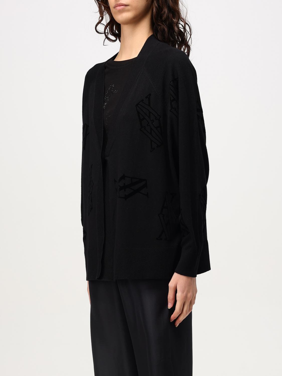 ARMANI EXCHANGE CARDIGAN: Cardigan woman Armani Exchange, Black - Img 3