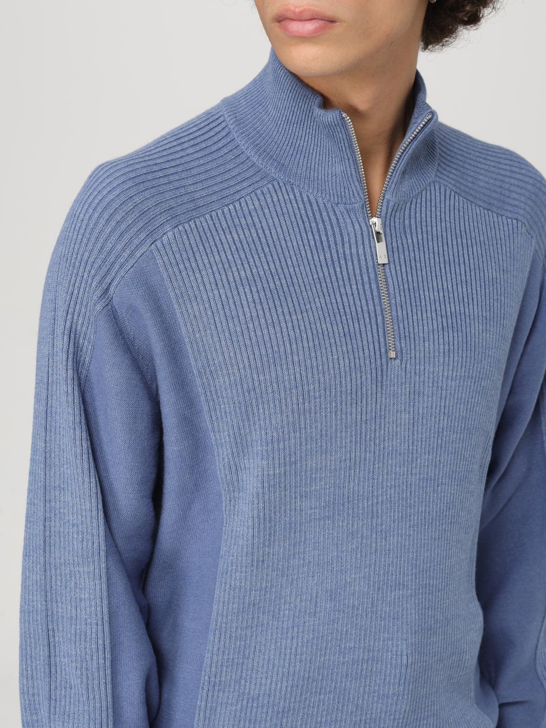 ARMANI EXCHANGE SWEATER: Sweater men Armani Exchange, Blue - Img 3