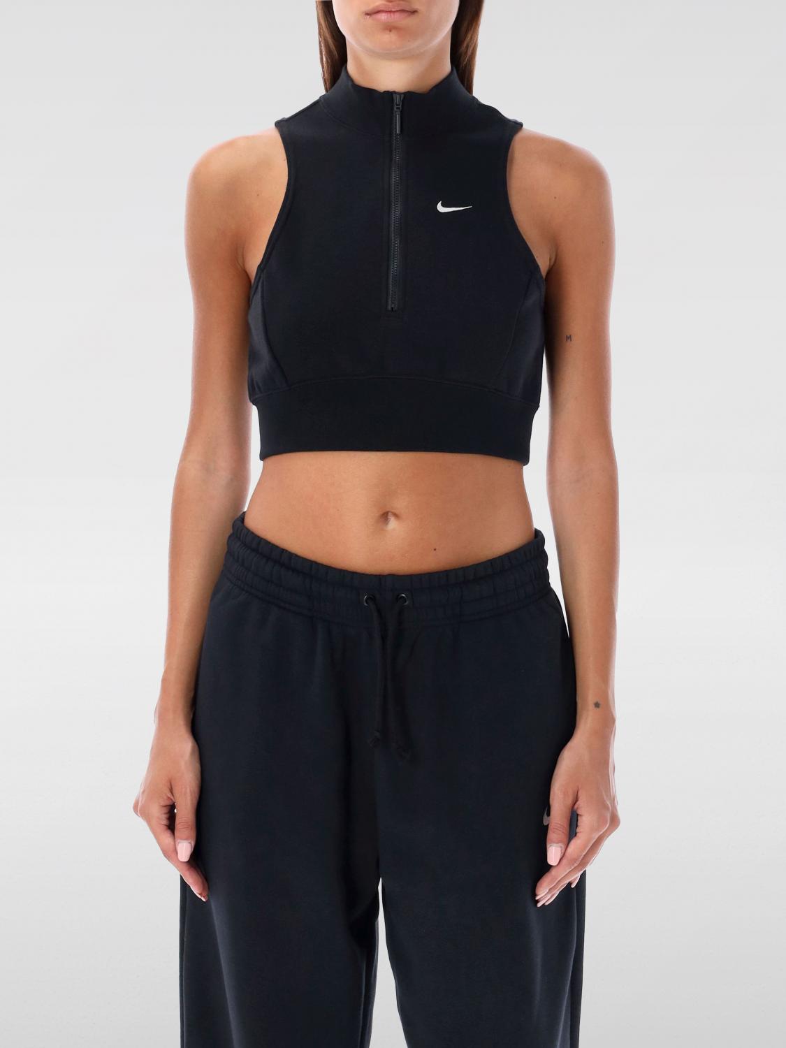 NIKE TOP: Top woman Nike, Black - Img 1