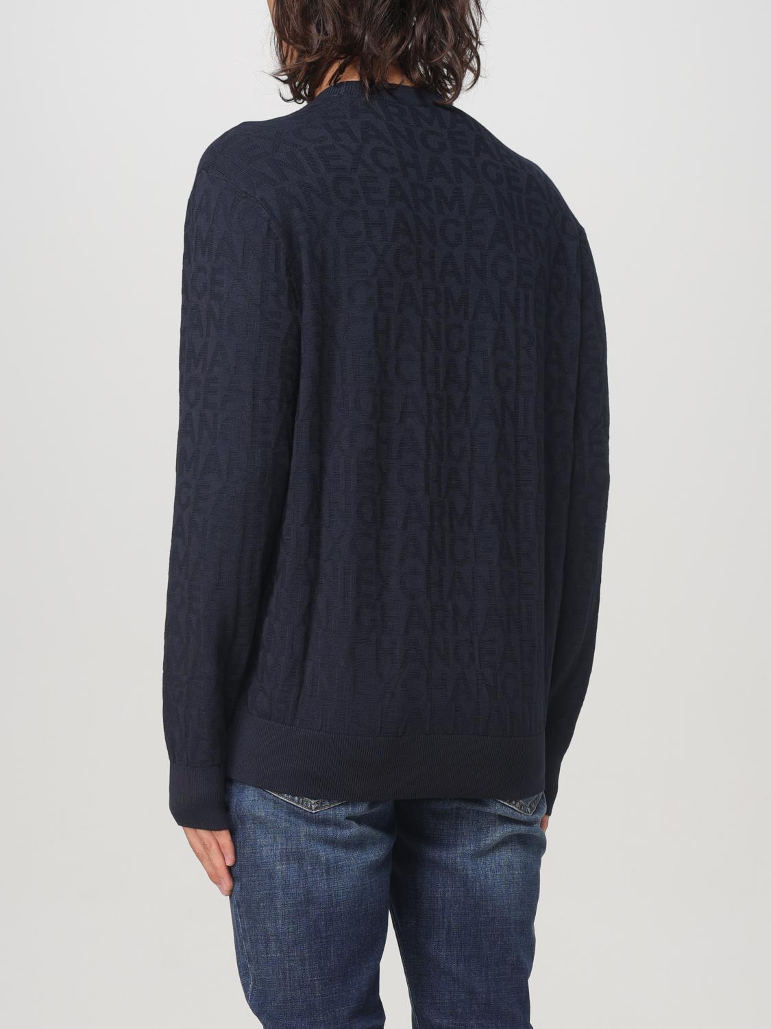 ARMANI EXCHANGE SWEATER: Sweater men Armani Exchange, Navy - Img 2