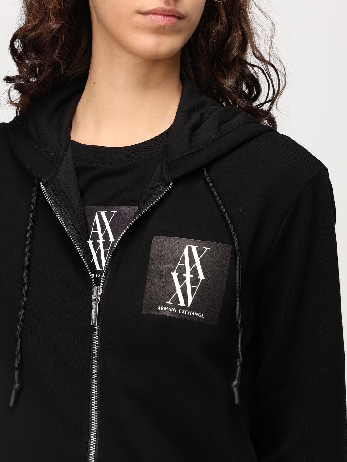 ARMANI EXCHANGE T-SHIRT: Armani Exchange women's sweater, Black - Img 4