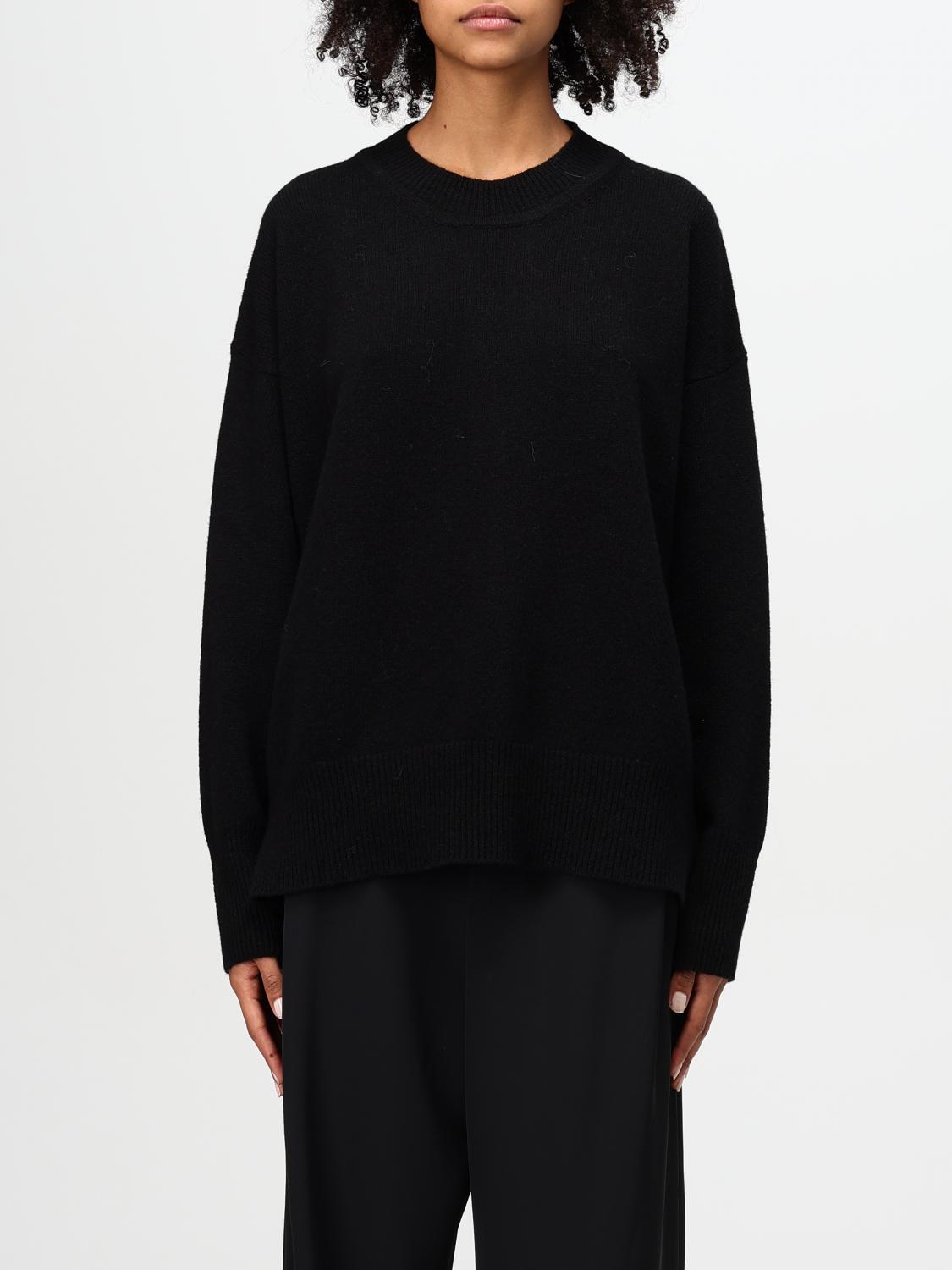 ROBERTO COLLINA MAGLIA: Pullover Roberto Collina in lana Merino e cashmere , Nero - Img 1