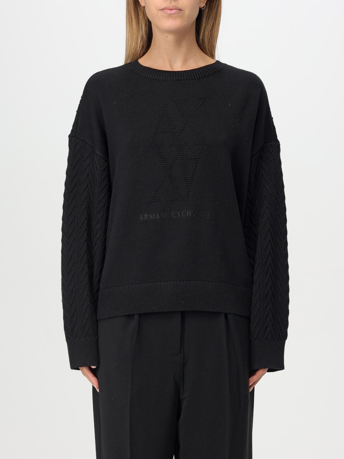 ARMANI EXCHANGE SWEATER: Sweater woman Armani Exchange, Black - Img 1