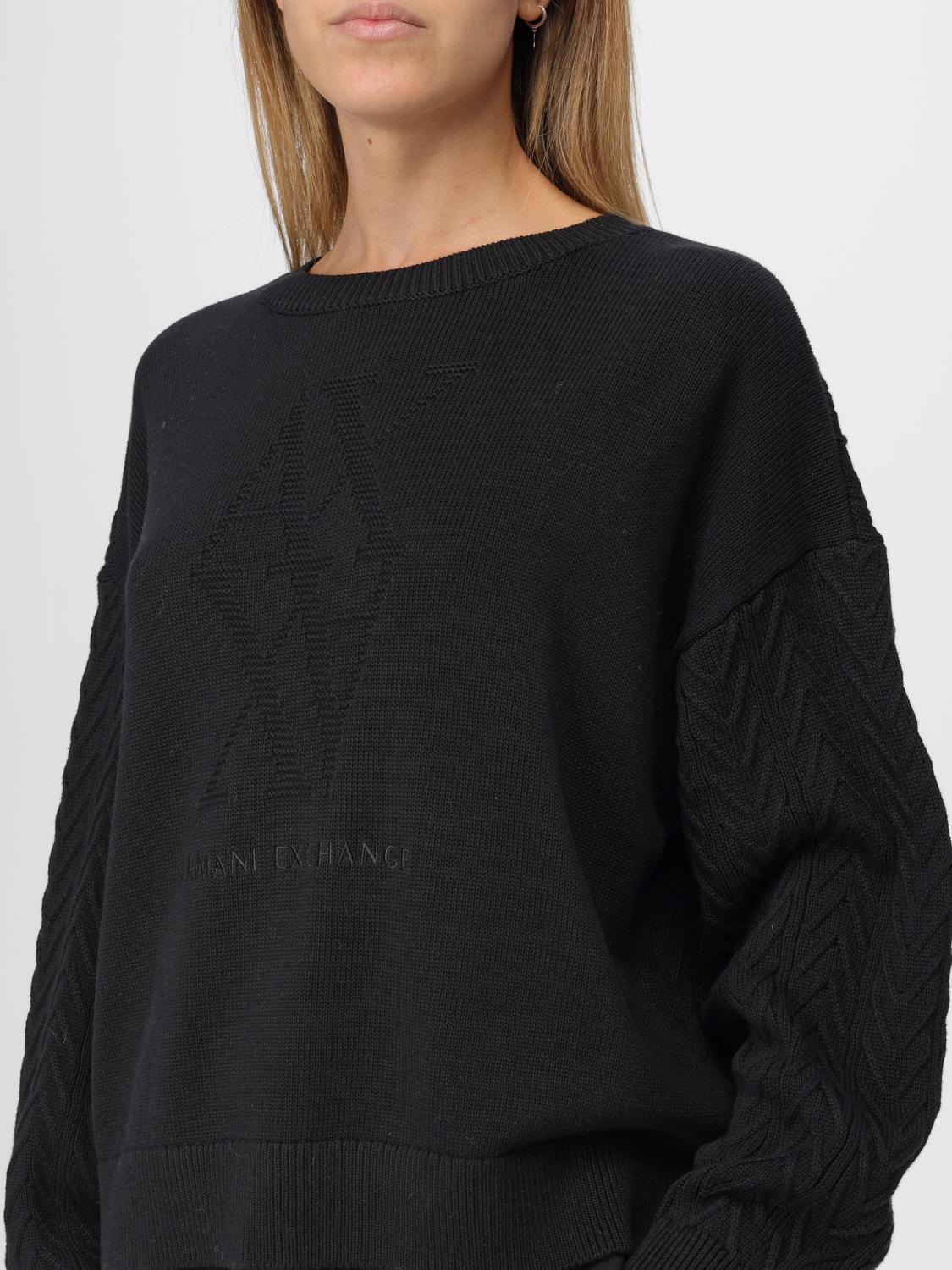 ARMANI EXCHANGE SWEATER: Sweater woman Armani Exchange, Black - Img 3