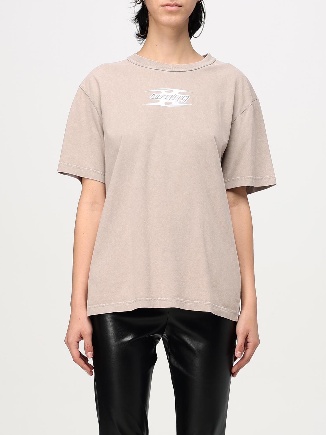 ALEXANDER WANG T-SHIRT: Top woman Alexander Wang, Grey - Img 1