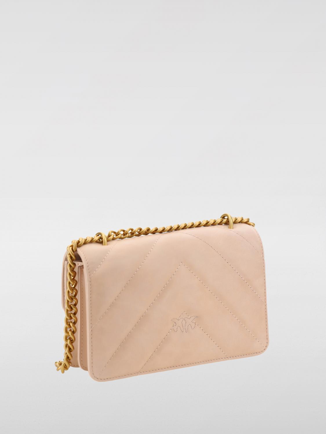 PINKO MINI BOLSO: Bolso de hombro mujer Pinko, Rosa Pálido - Img 3