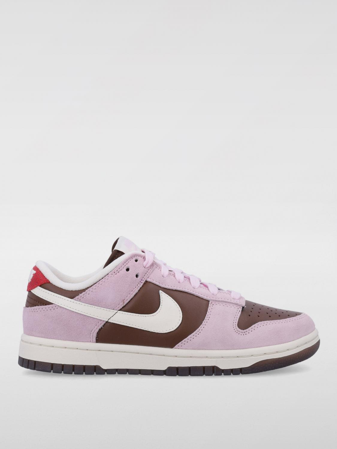 NIKE SNEAKERS: Sneakers Dunk Low Nike in pelle , Marrone - Img 1