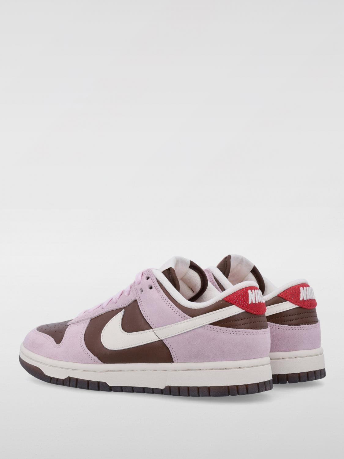 NIKE SNEAKERS: Sneakers Dunk Low Nike in pelle , Marrone - Img 3