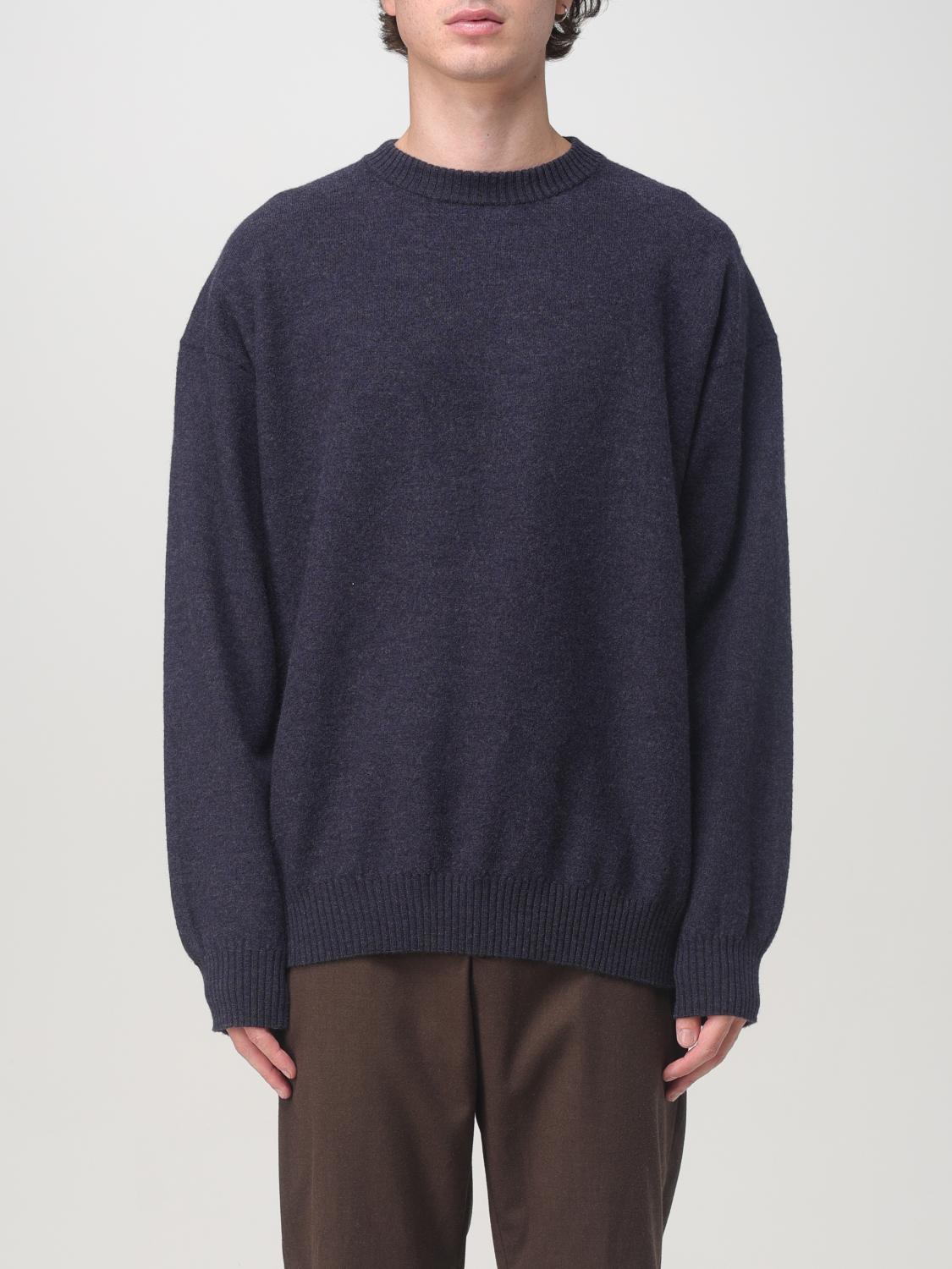 ROBERTO COLLINA SWEATER: Sweater men Roberto Collina, Blue - Img 1