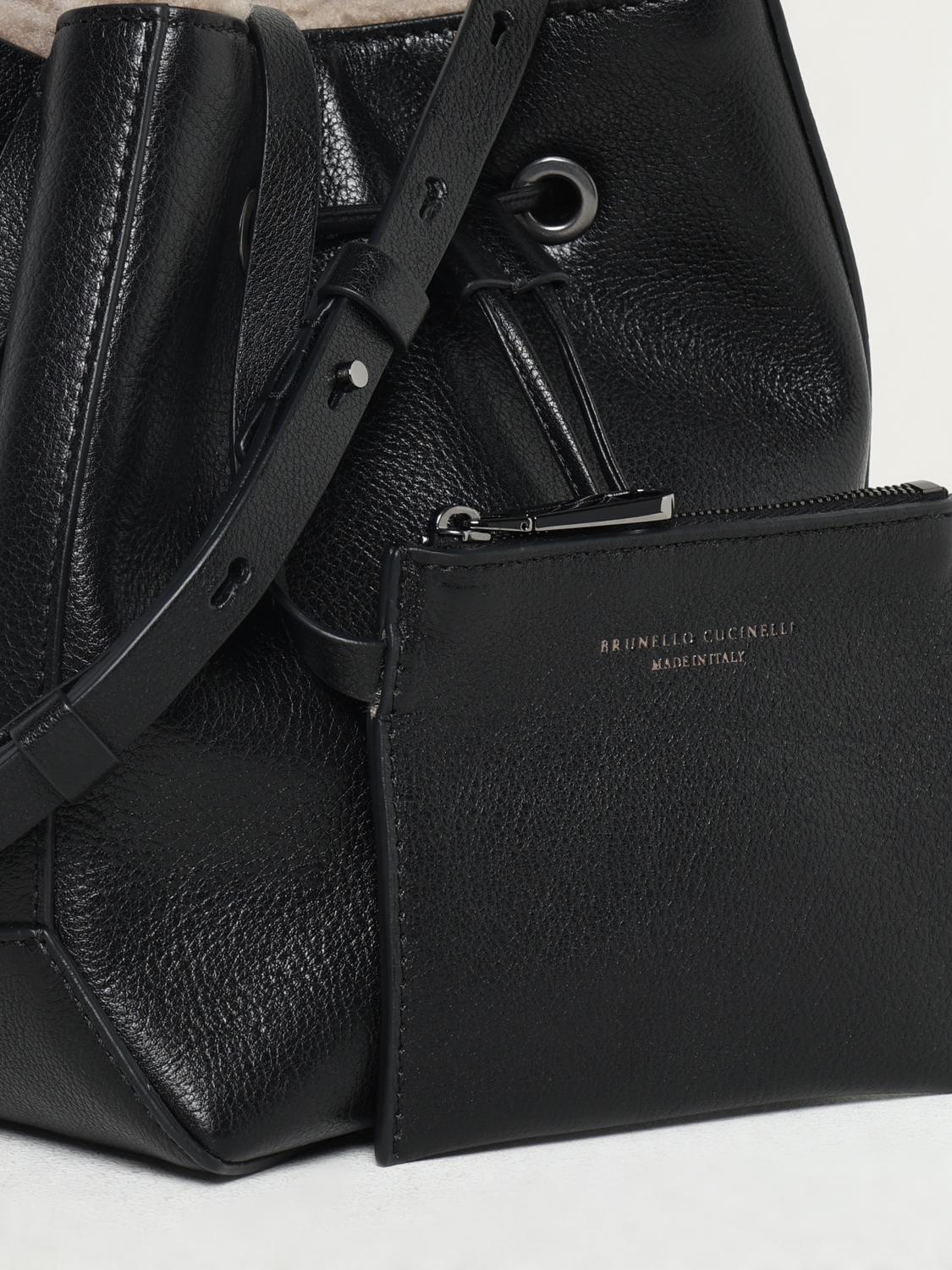 BRUNELLO CUCINELLI MINI-TASCHE: Handtasche damen Brunello Cucinelli, Schwarz - Img 4