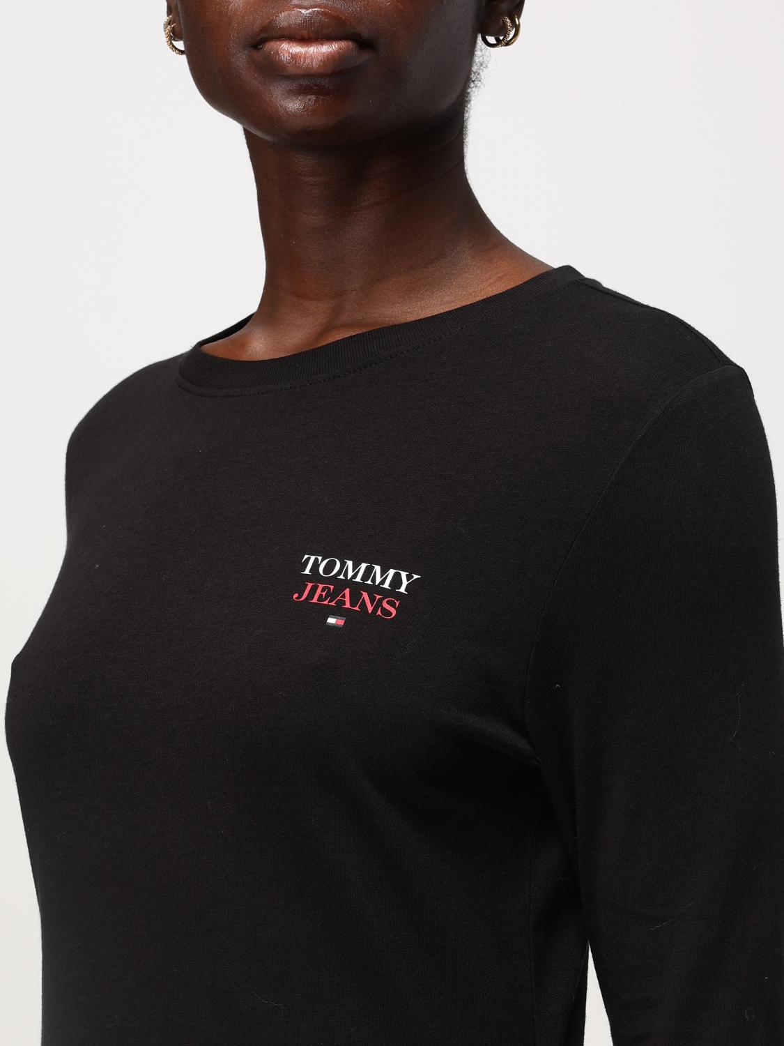 TOMMY JEANS T-SHIRT: T-shirt woman Tommy Jeans, Black - Img 3