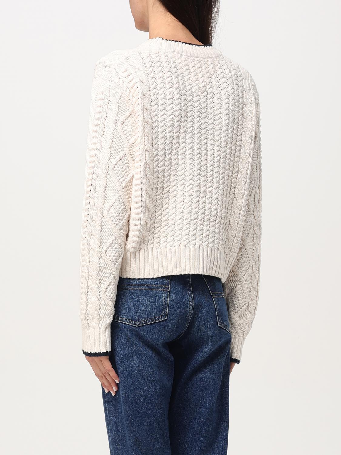 TOMMY JEANS MAGLIA: Pullover Tommy Jeans in maglia , Panna - Img 2