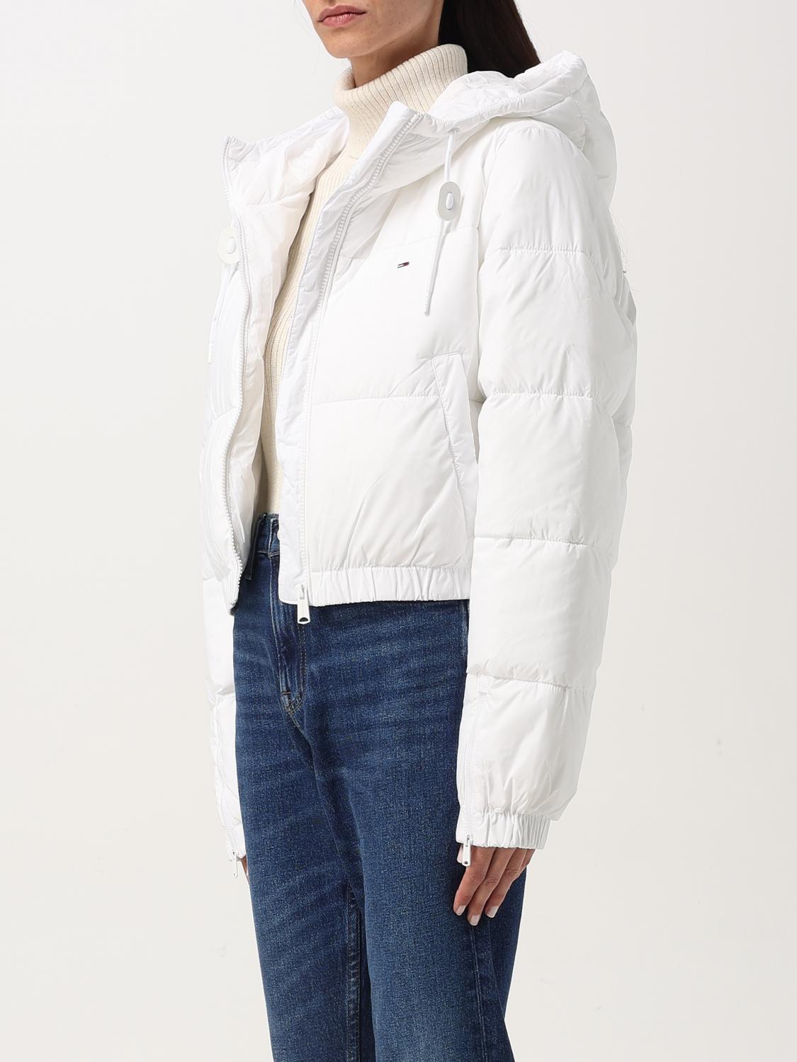 TOMMY JEANS JACKET: Jacket woman Tommy Jeans, White - Img 3