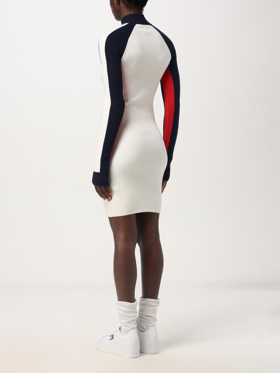 TOMMY JEANS DRESS: Dress woman Tommy Jeans, Multicolor - Img 2