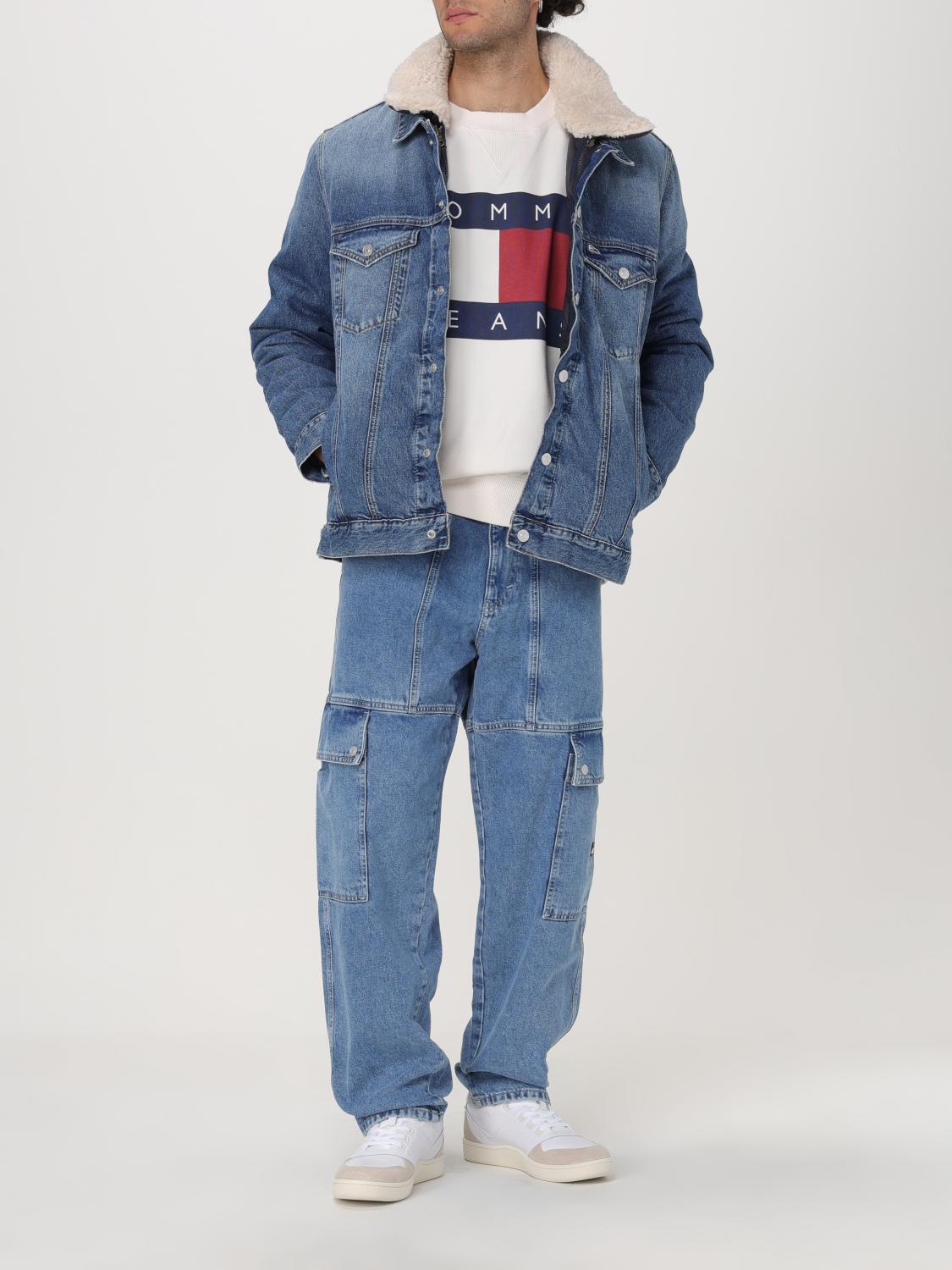 TOMMY JEANS スウェットシャツ: スウェットシャツ メンズ Tommy Jeans, イエロークリーム - Img 2