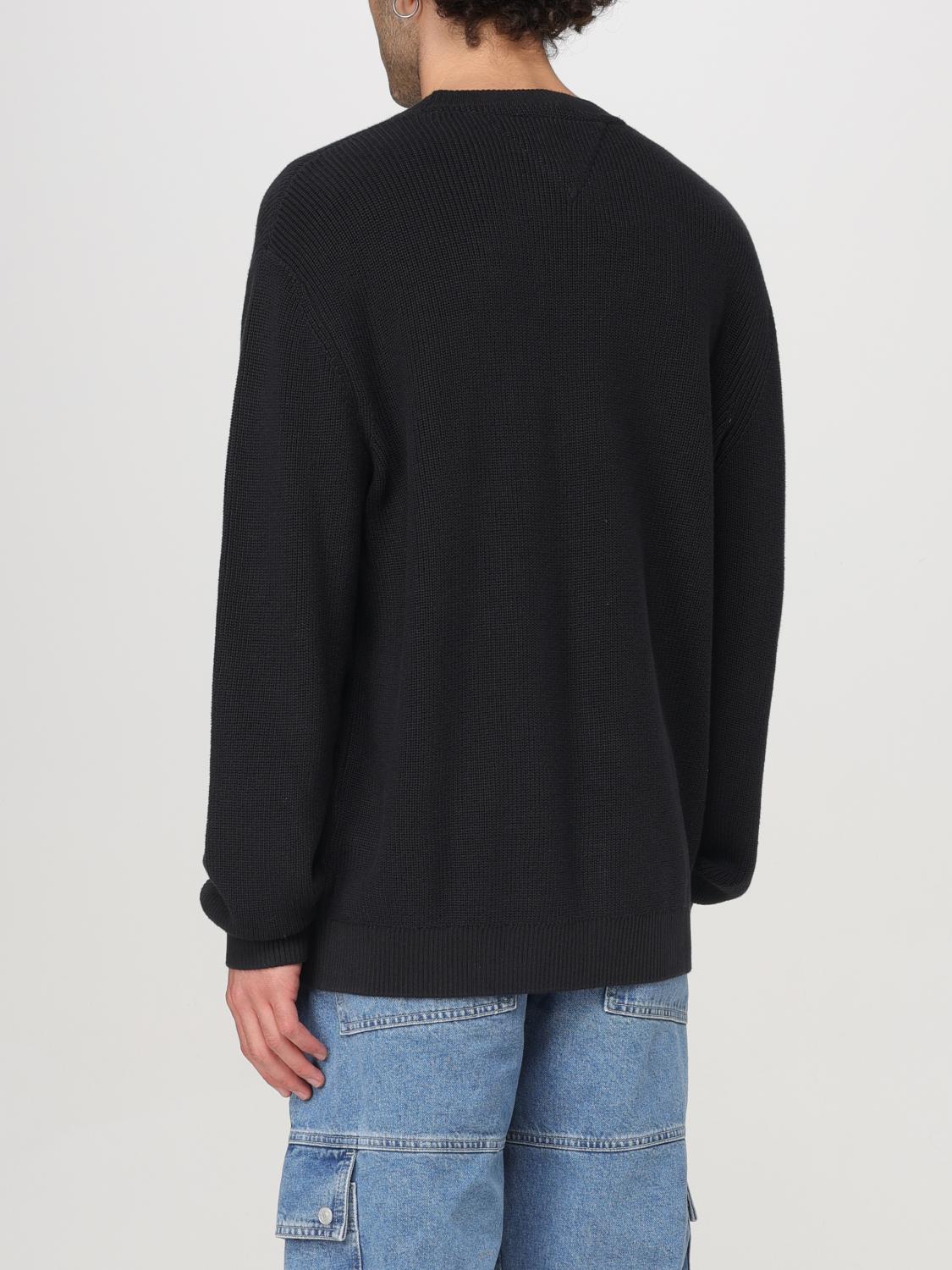 TOMMY JEANS SWEATER: Sweater men Tommy Jeans, Black - Img 2