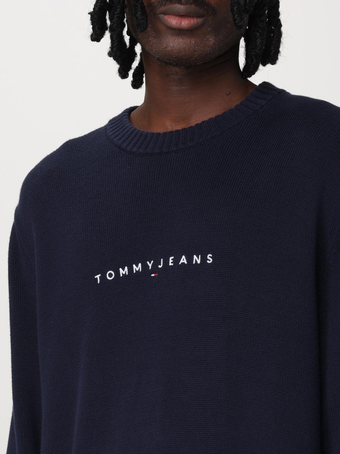 TOMMY JEANS SWEATER: Sweater men Tommy Jeans, Blue - Img 3