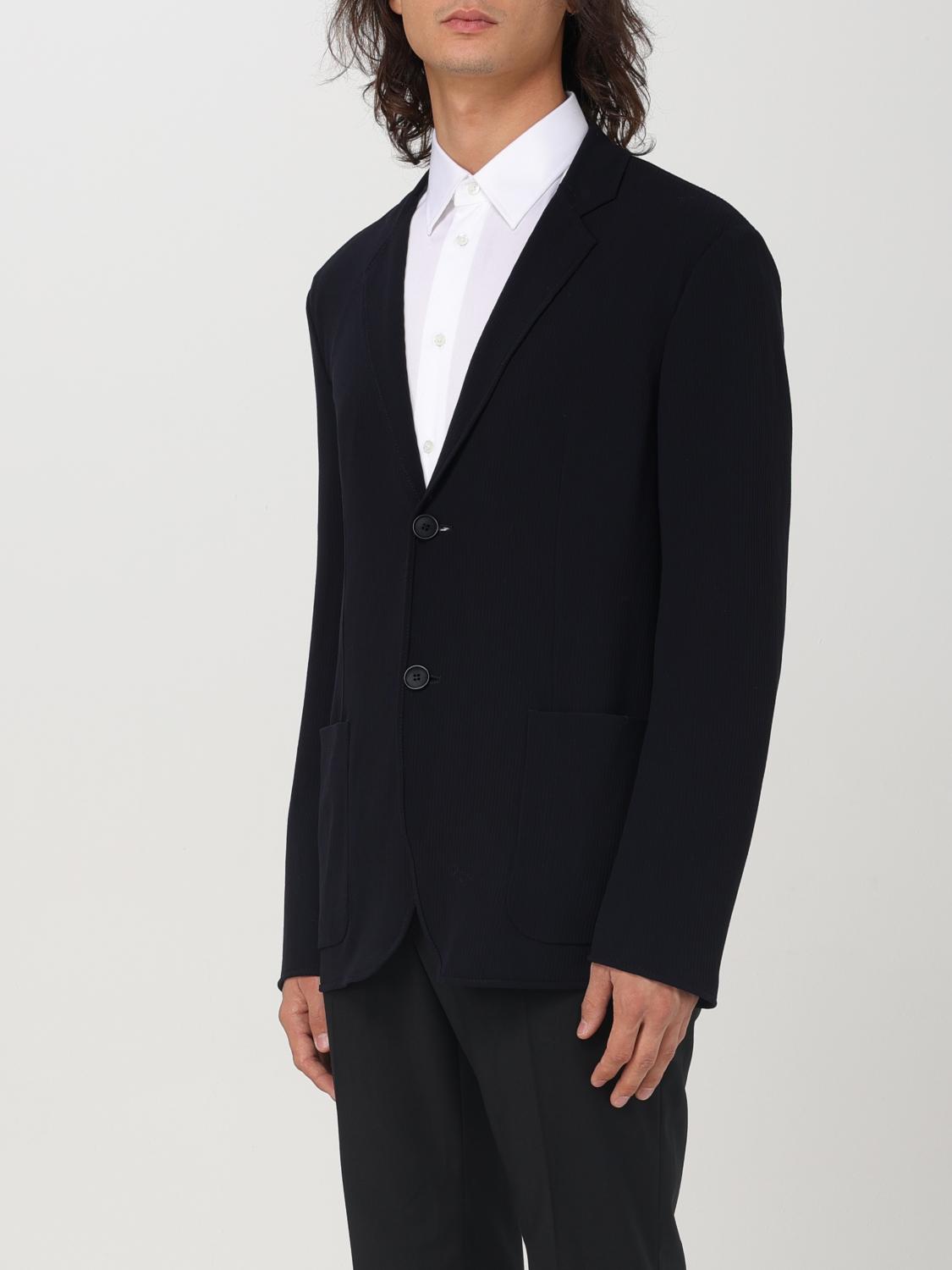 GIORGIO ARMANI BLAZER: Blazer herren Giorgio Armani, Blau - Img 3