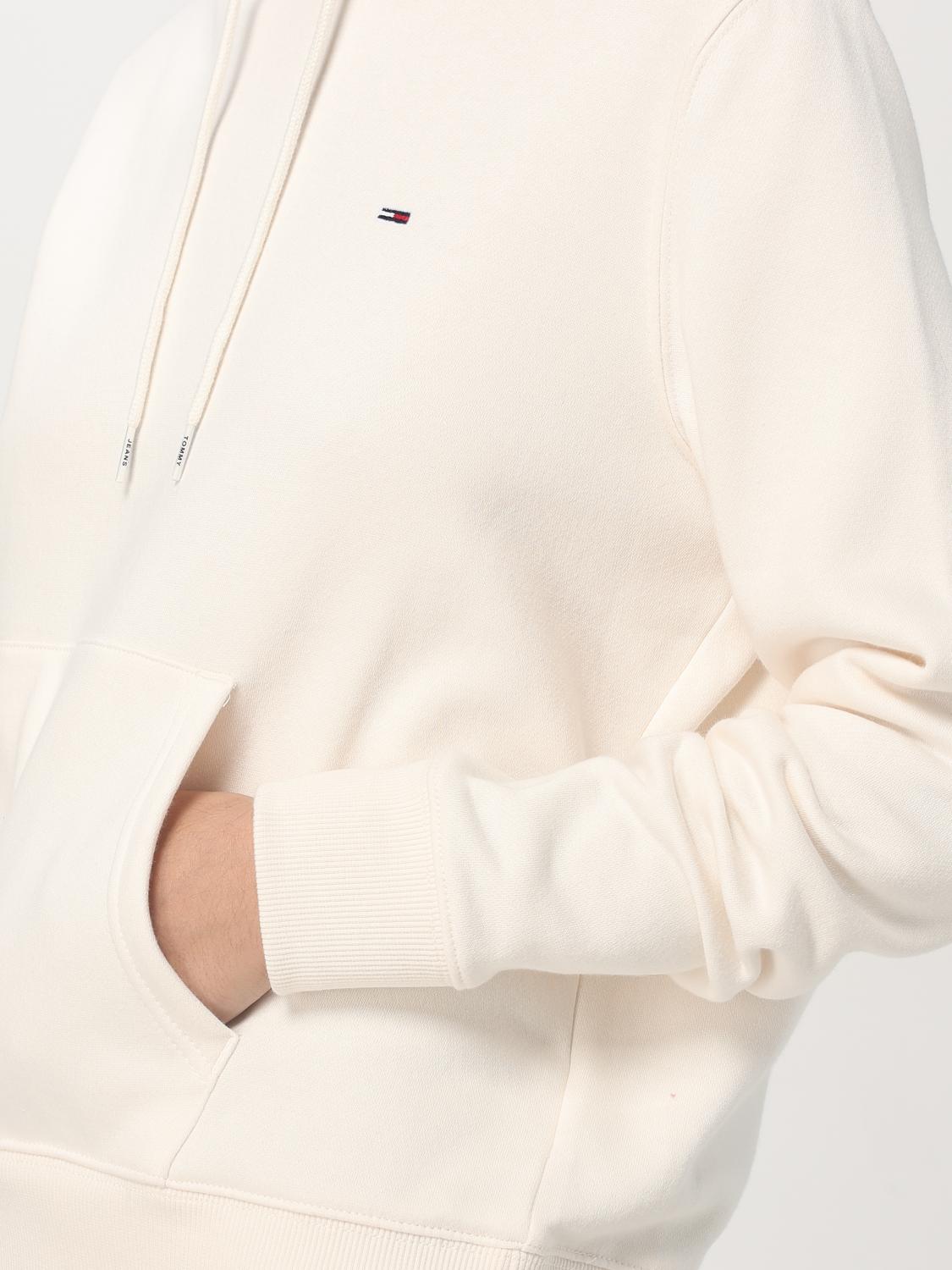 TOMMY JEANS SWEATSHIRT: Sweatshirt woman Tommy Jeans, Ivory - Img 3