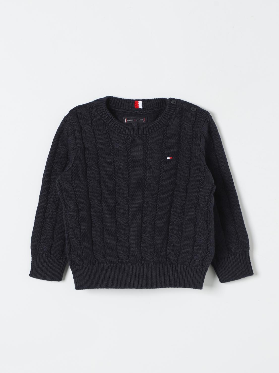 TOMMY HILFIGER SWEATER: Sweater kids Tommy Hilfiger, Blue - Img 1