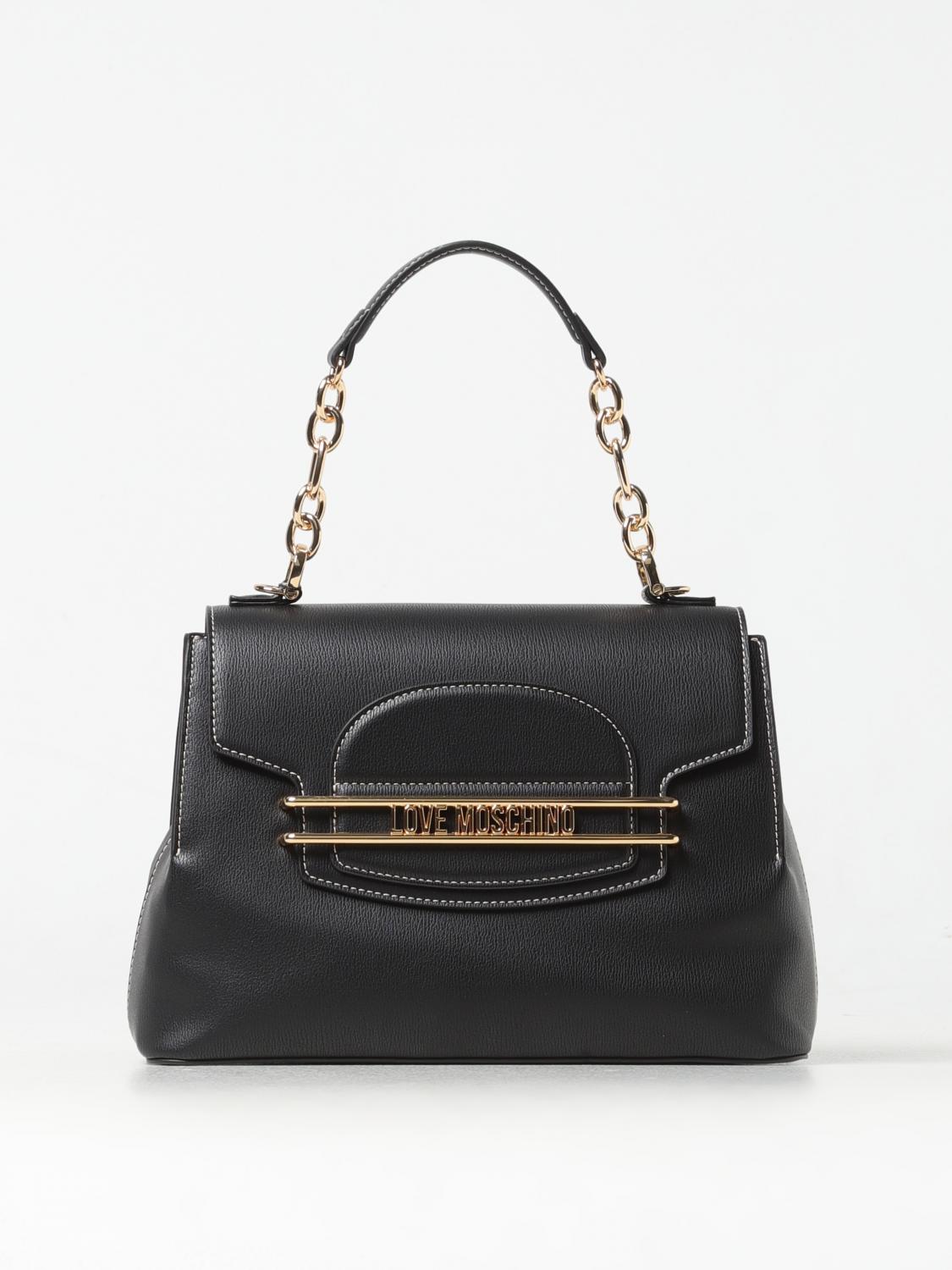 LOVE MOSCHINO ハンドバッグ: ショルダーバッグ レディース Love Moschino, ブラック - Img 1