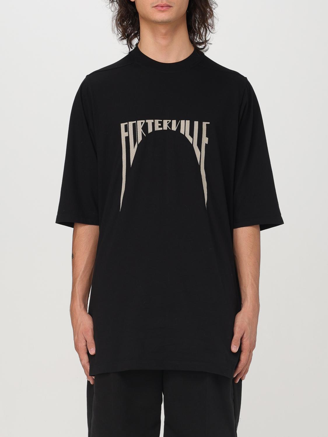 Giglio T-shirt Rick Owens in cotone con stampa