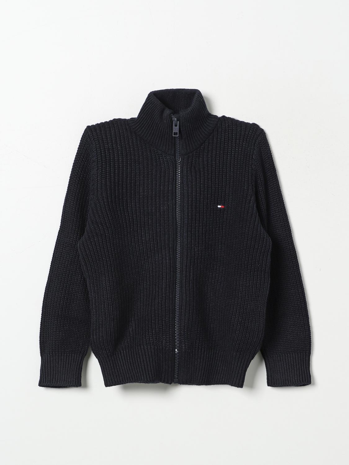 TOMMY HILFIGER SWEATER: Sweater kids Tommy Hilfiger, Blue - Img 1