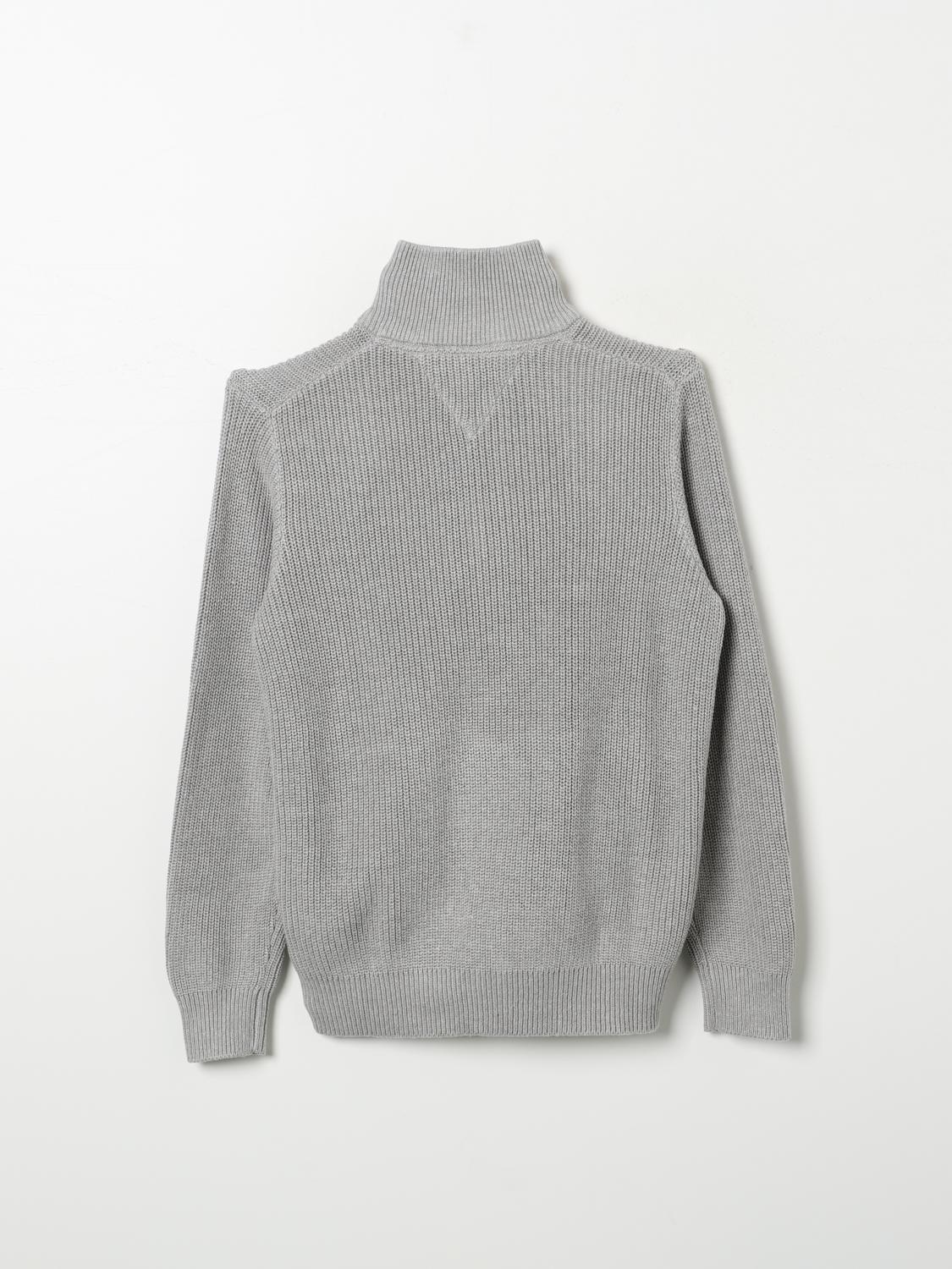 TOMMY HILFIGER SWEATER: Sweater kids Tommy Hilfiger, Grey - Img 2