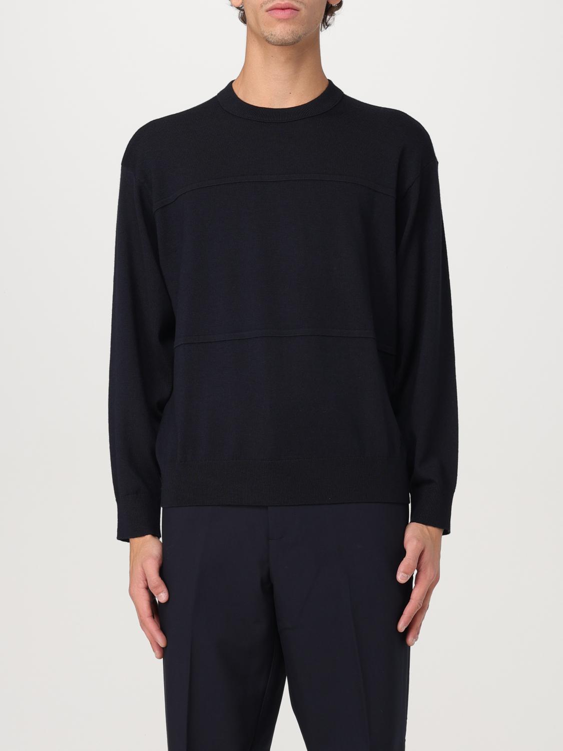 EMPORIO ARMANI SWEATER: Sweater men Emporio Armani, Blue 1 - Img 1