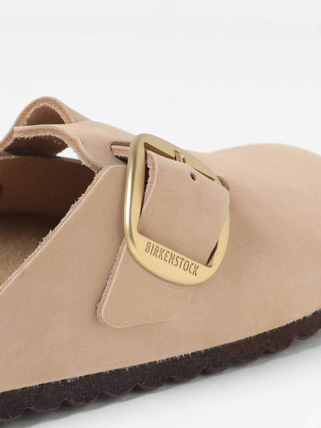 BIRKENSTOCK: Shoes woman - Sand | Birkenstock flat shoes