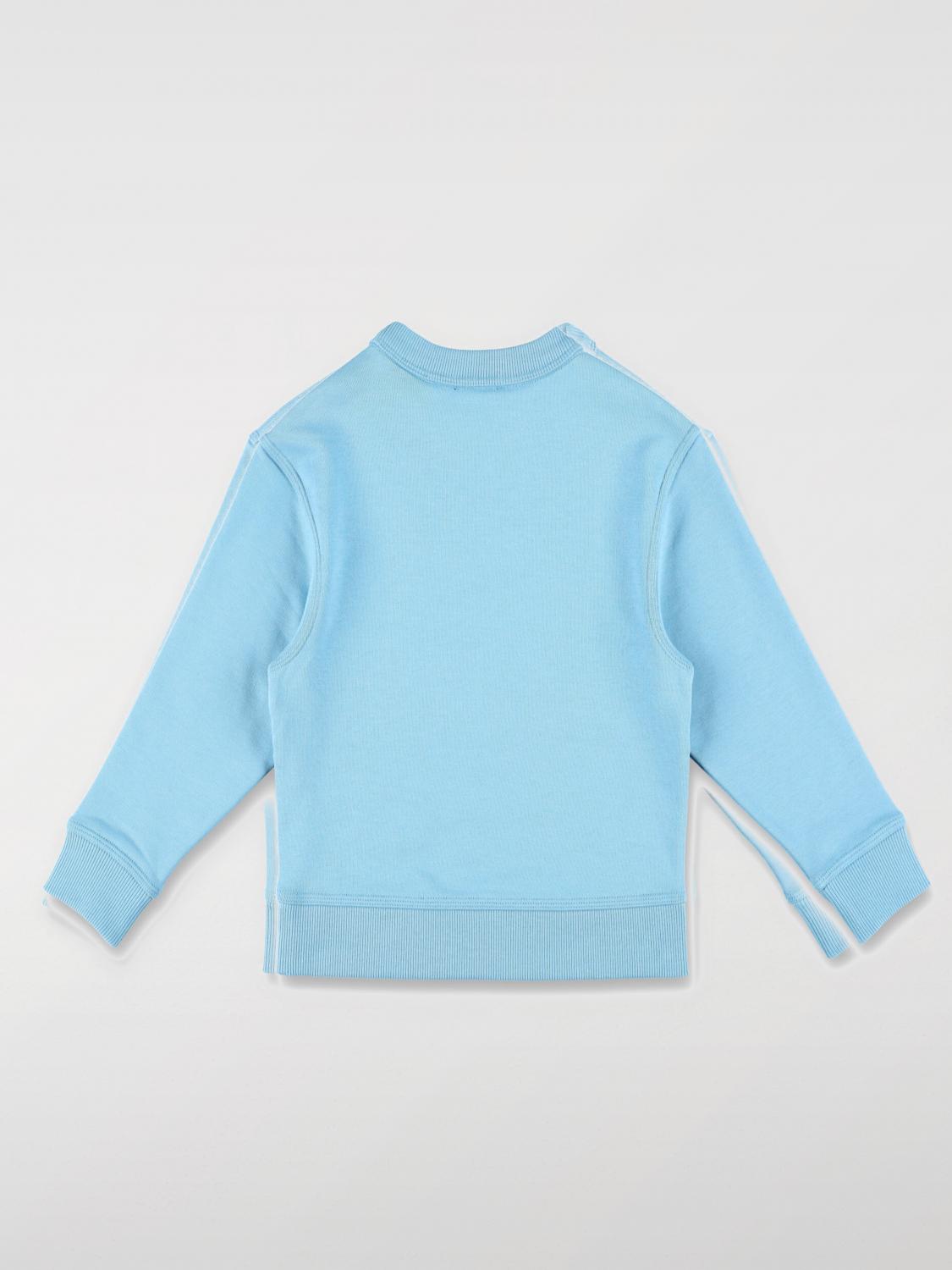 BURBERRY SWEATER: Sweater kids Burberry, Blue - Img 2