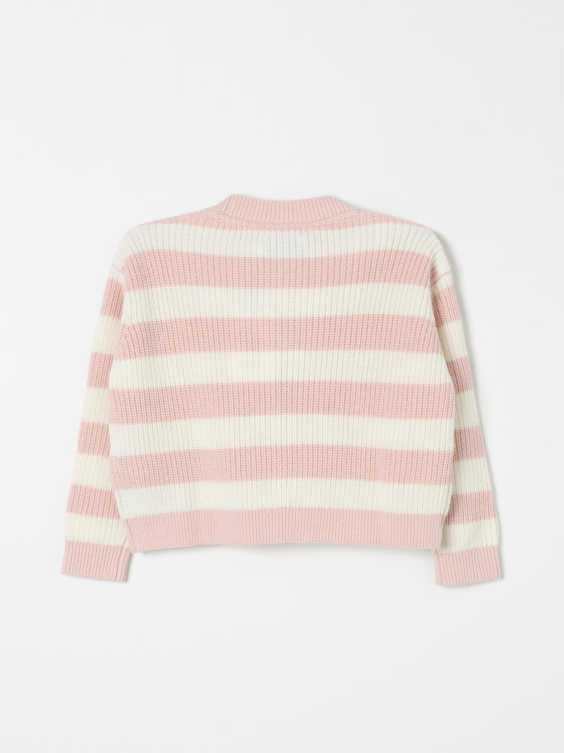 CALVIN KLEIN SWEATER: Sweater kids Calvin Klein, Pink - Img 2