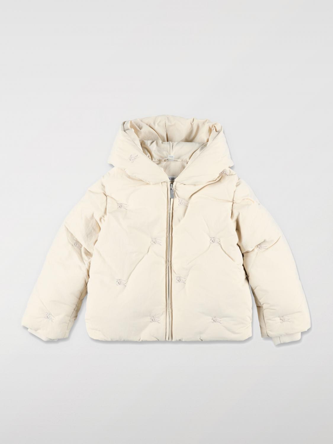 BURBERRY JACKET: Jacket kids Burberry, Yellow Cream - Img 1