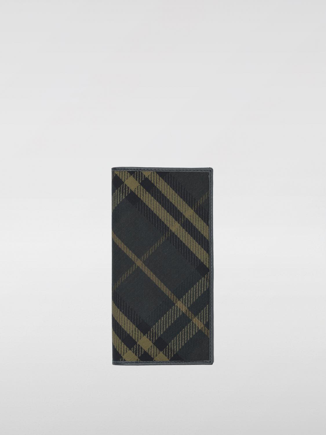 BURBERRY WALLET: Wallet men Burberry, Green - Img 1