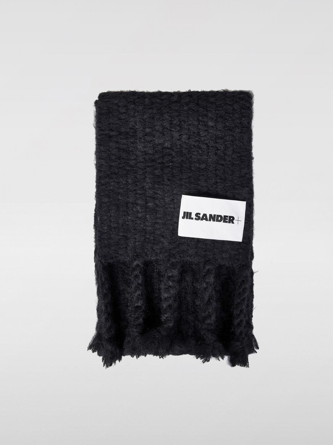 JIL SANDER SCARF: Scarf men Jil Sander, Black - Img 1