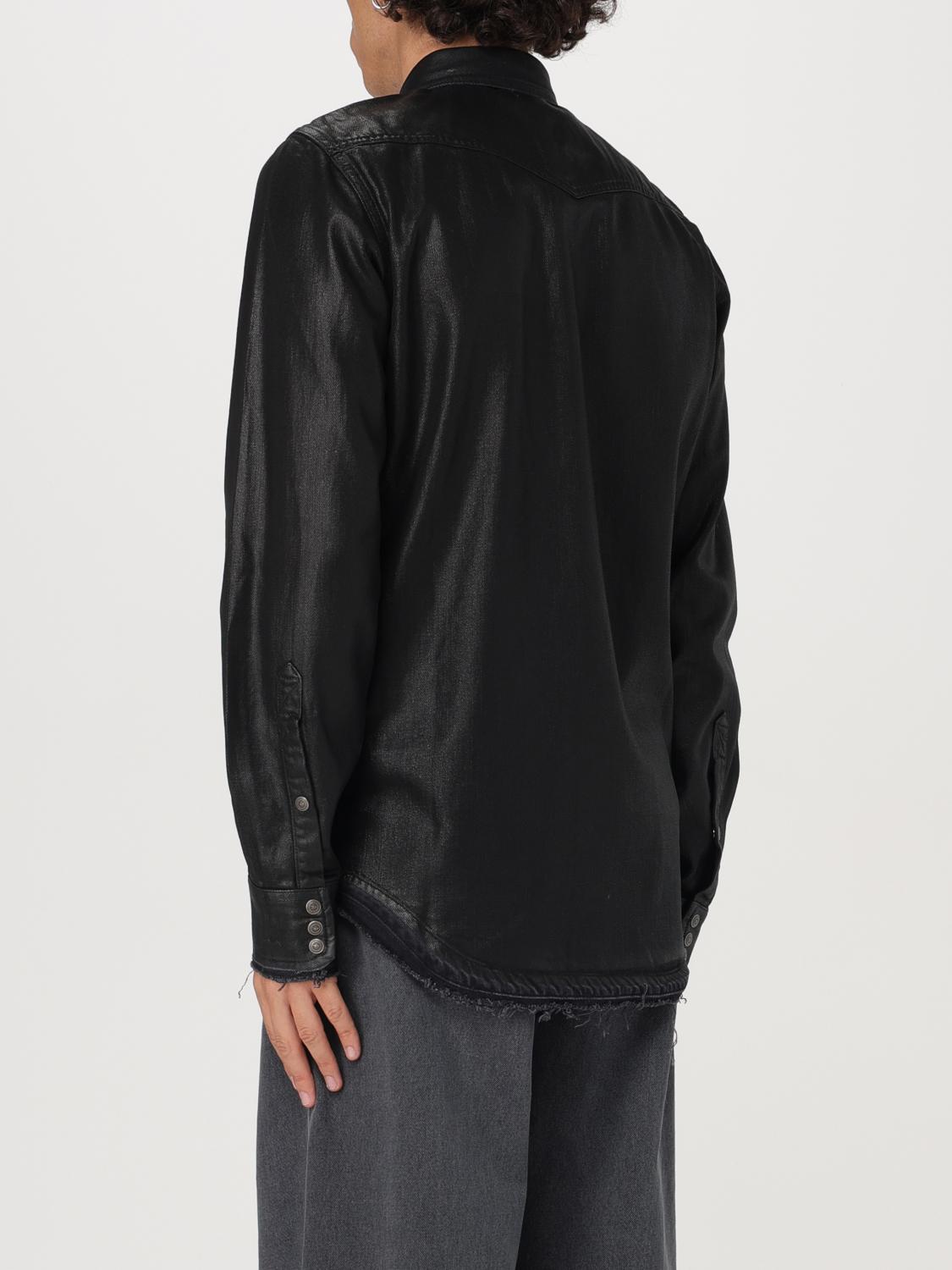 DIESEL CAMISA: Camisa hombre Diesel, Negro - Img 3