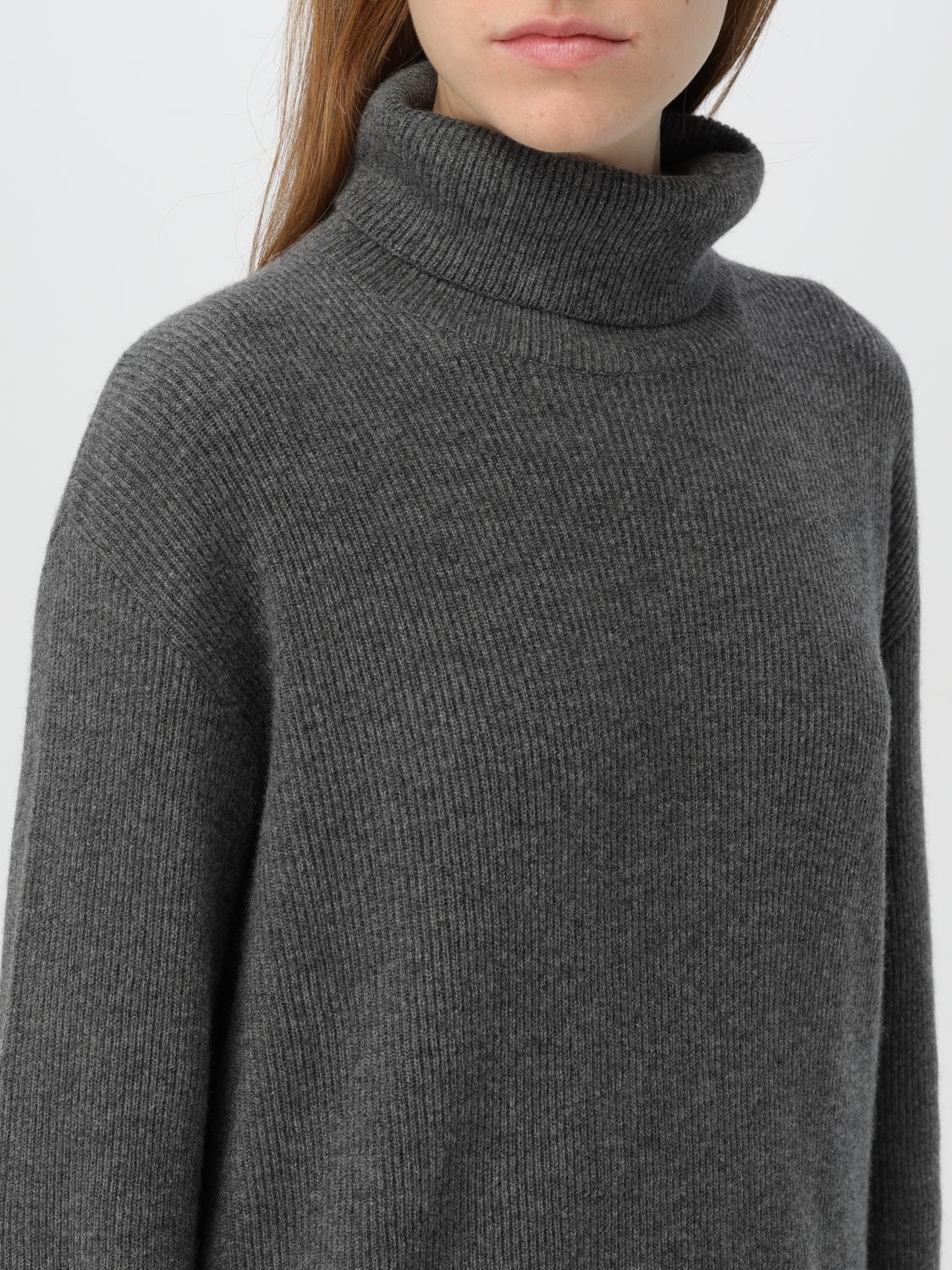 BRUNELLO CUCINELLI MAGLIA: Pullover Brunello Cucinelli in cashmere , Grigio - Img 5