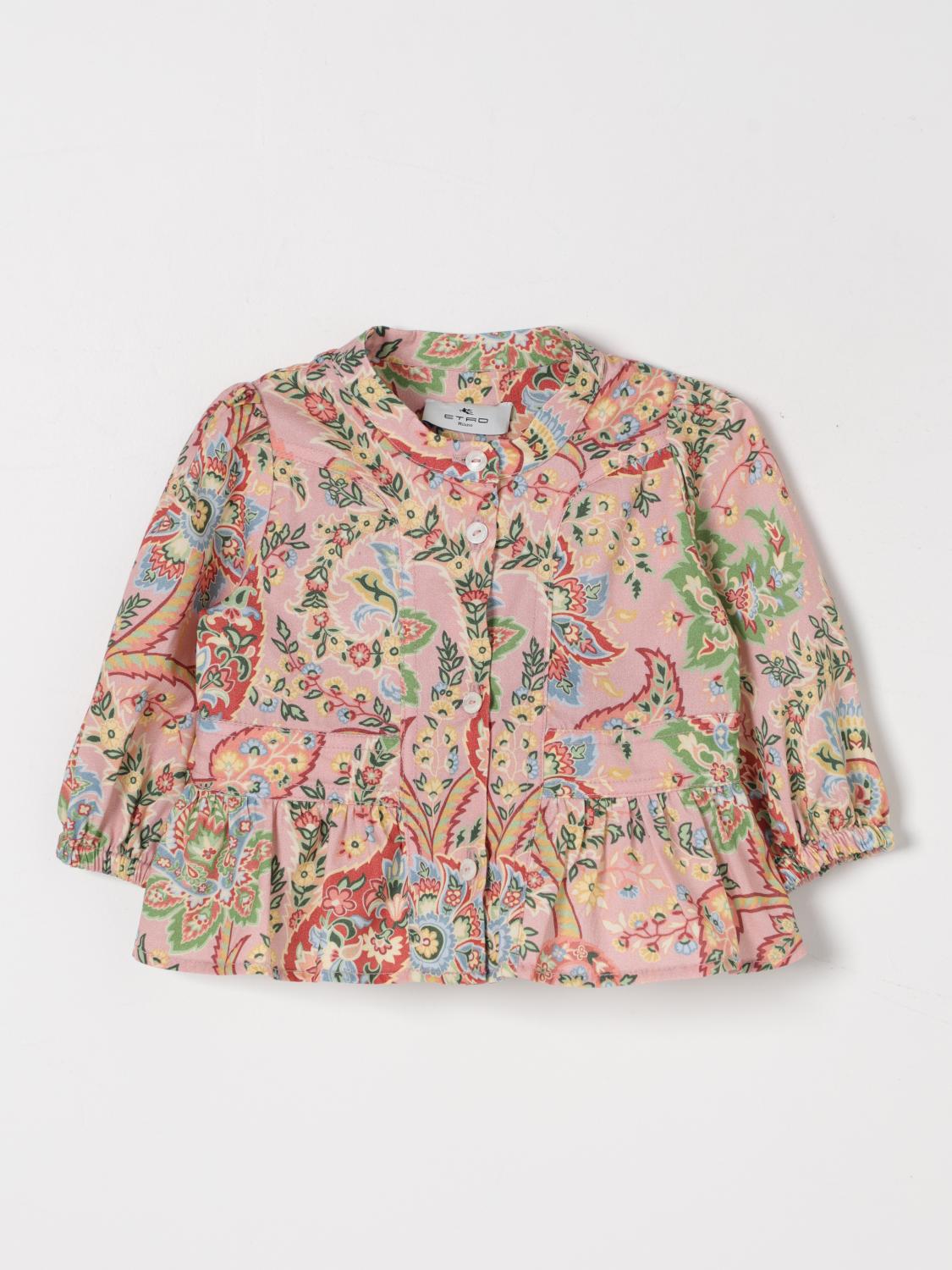 ETRO SHIRT: Sweater kids Etro, Pink - Img 1