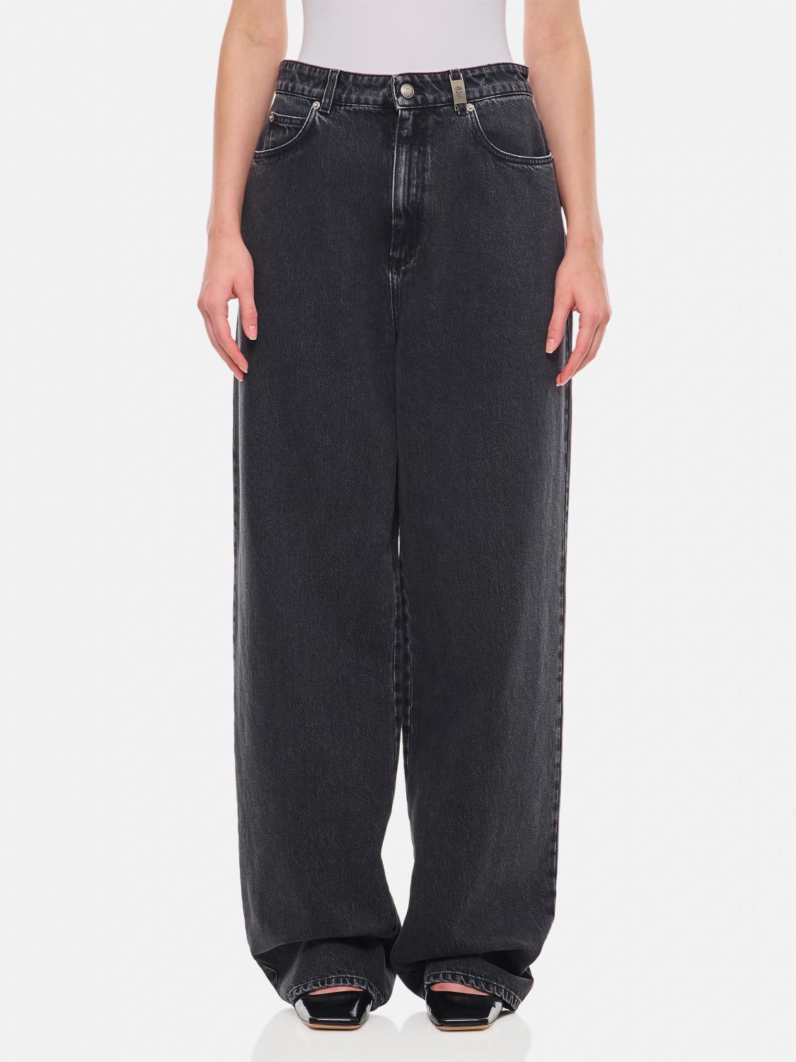 ALEXANDER MCQUEEN JEANS: Jeans damen Alexander McQueen, Schwarz - Img 1