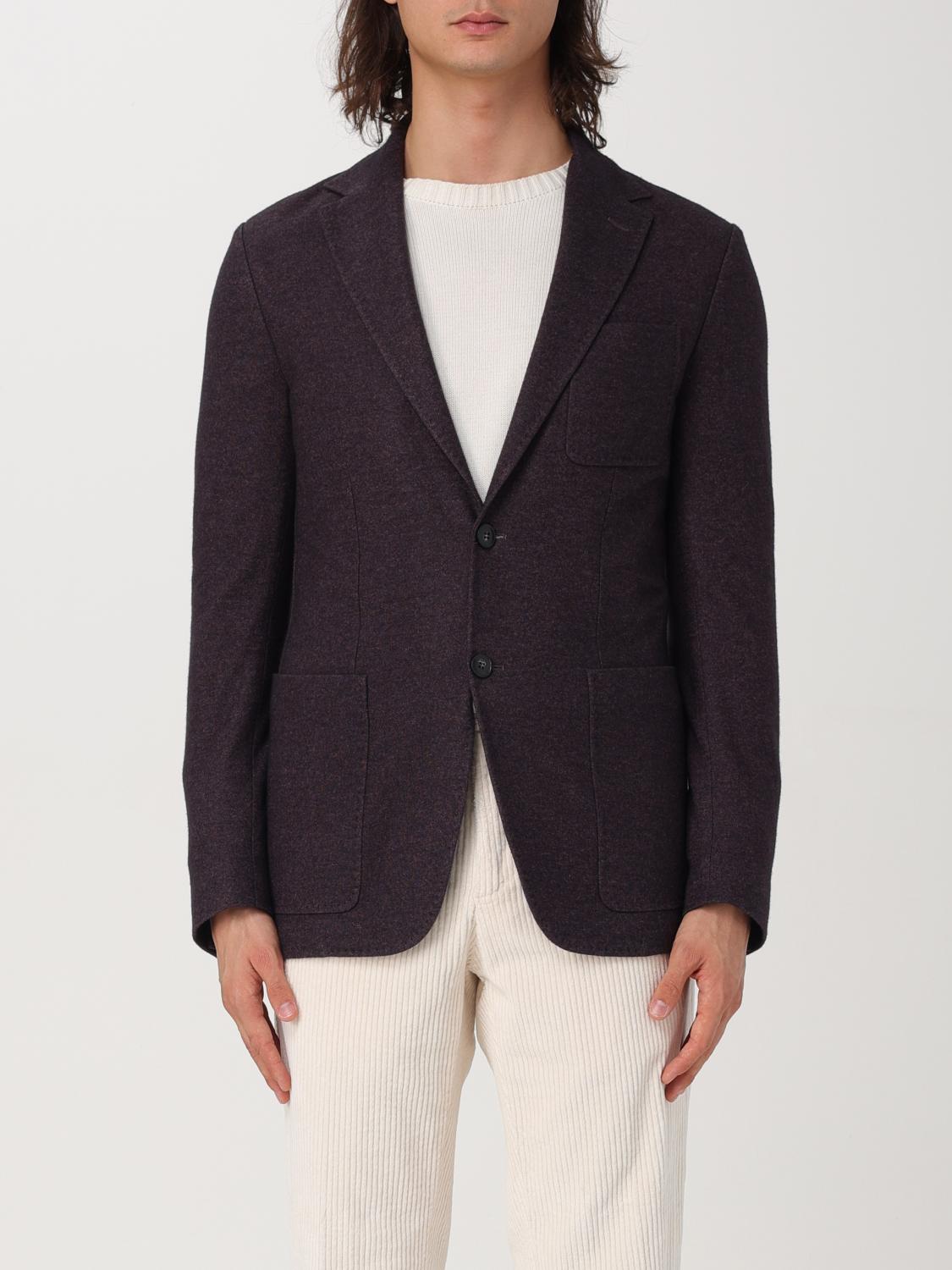 Giglio Blazer Canali in misto lana e seta