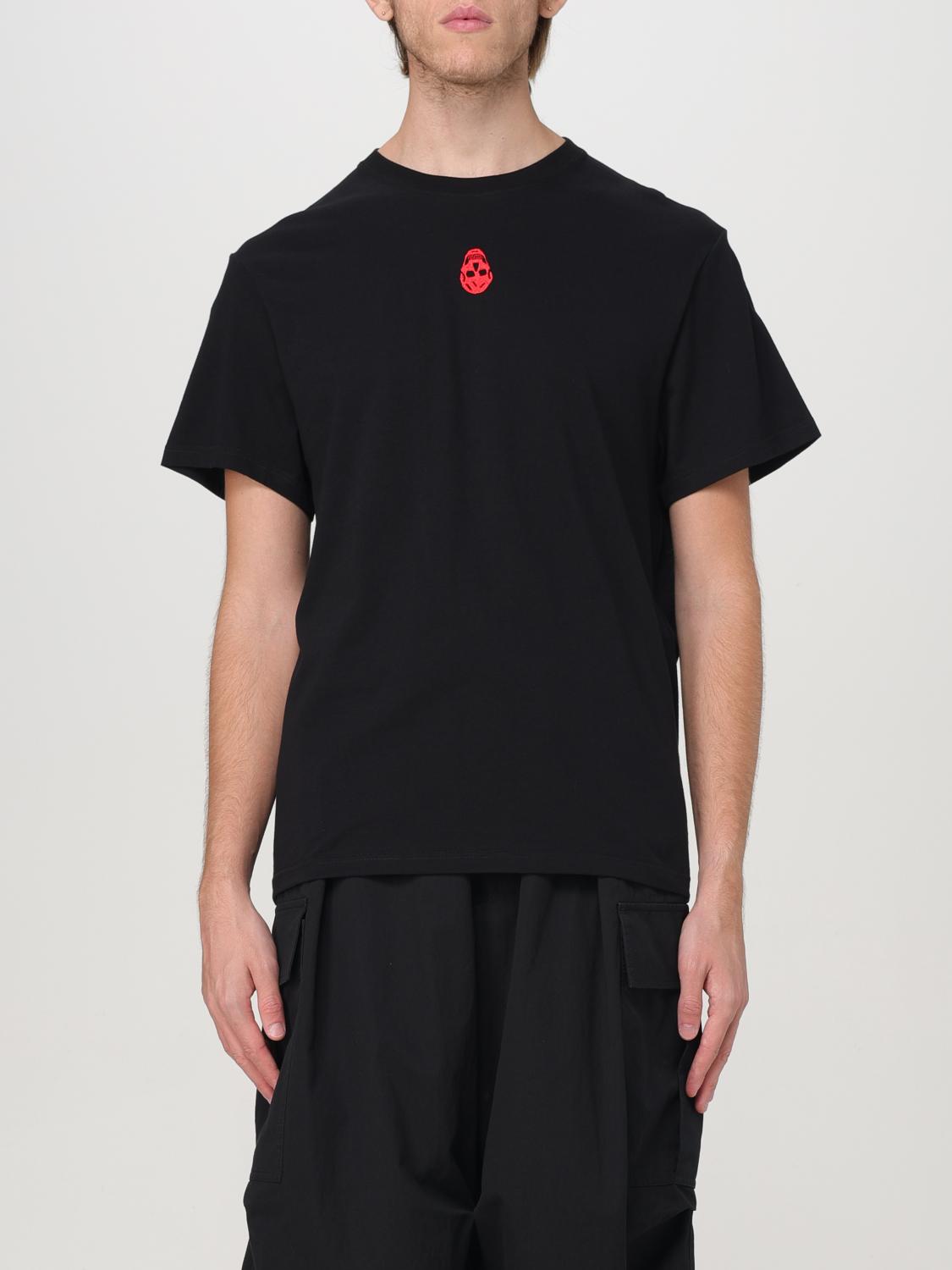 ALEXANDER MCQUEEN T-SHIRT: T-shirt Alexander McQueen in cotone , Nero - Img 1