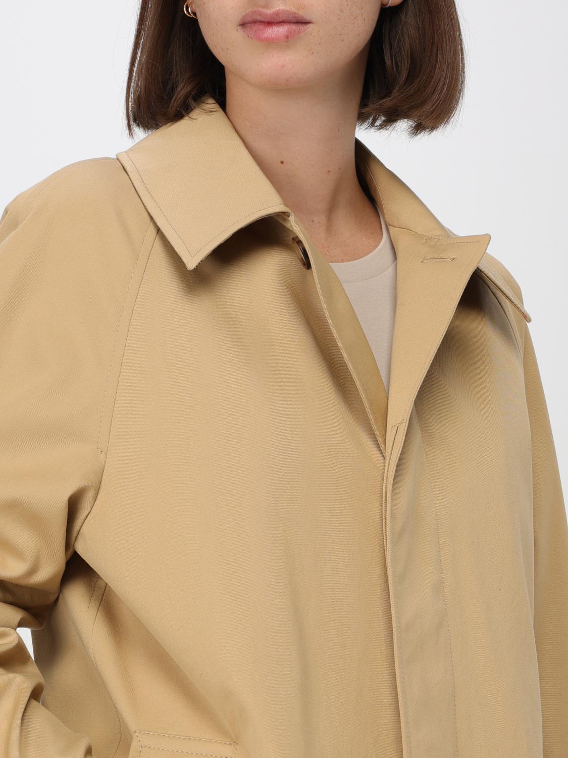 BURBERRY TRENCH COAT: Trench coat woman Burberry, Beige - Img 4