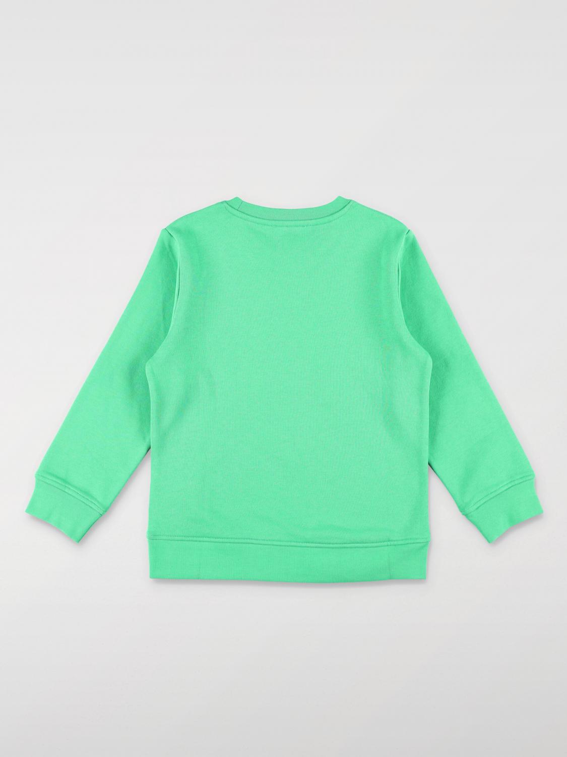 STELLA MCCARTNEY KIDS MAGLIA: Felpa Stella McCartney Kids in cotone , Verde - Img 2