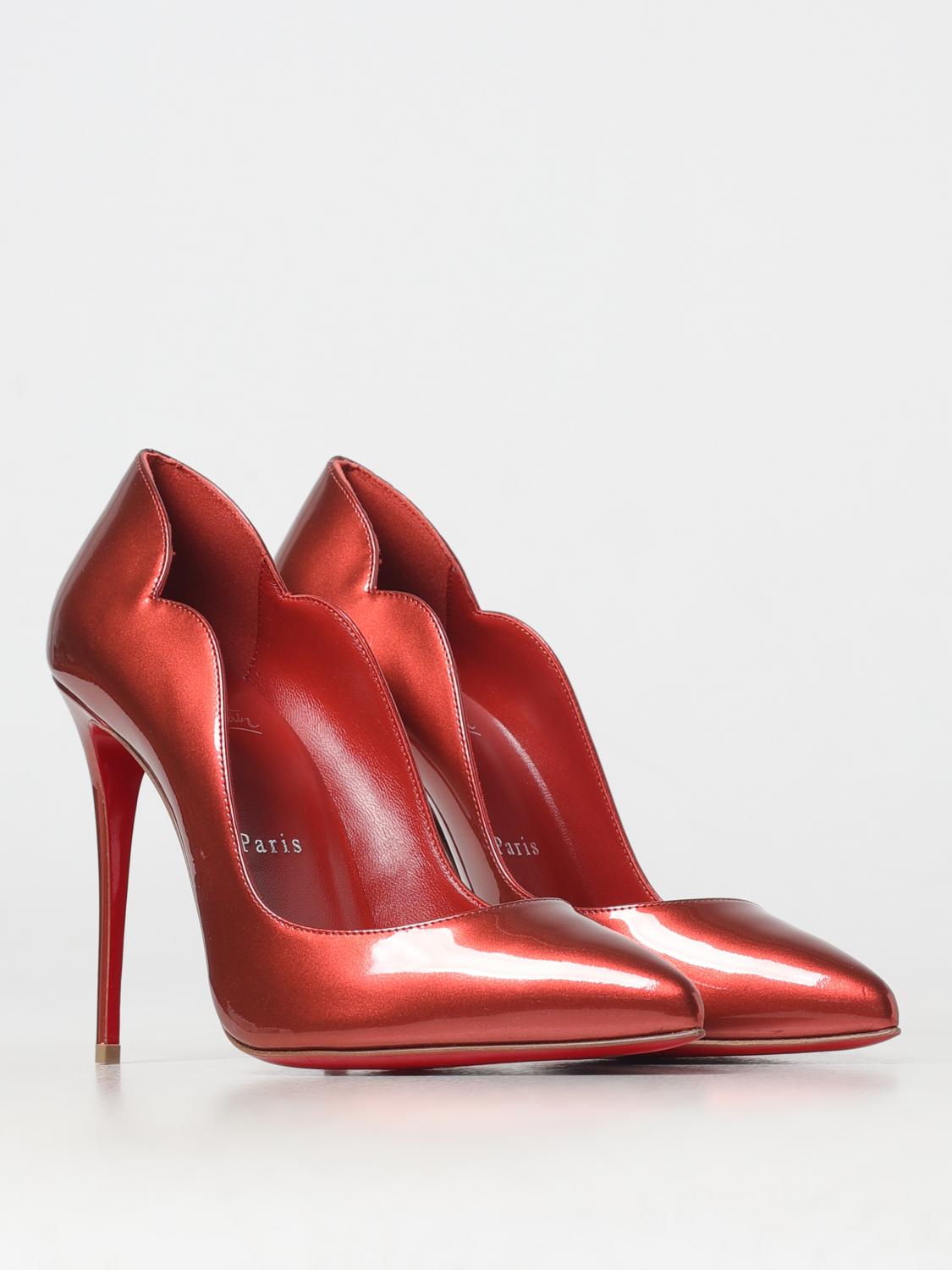 CHRISTIAN LOUBOUTIN ESCARPINS: Escarpins femme Christian Louboutin, Rouge - Img 2