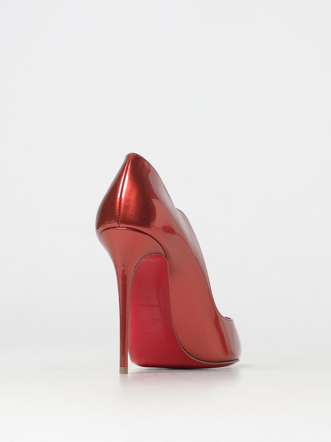 CHRISTIAN LOUBOUTIN ESCARPINS: Escarpins femme Christian Louboutin, Rouge - Img 3