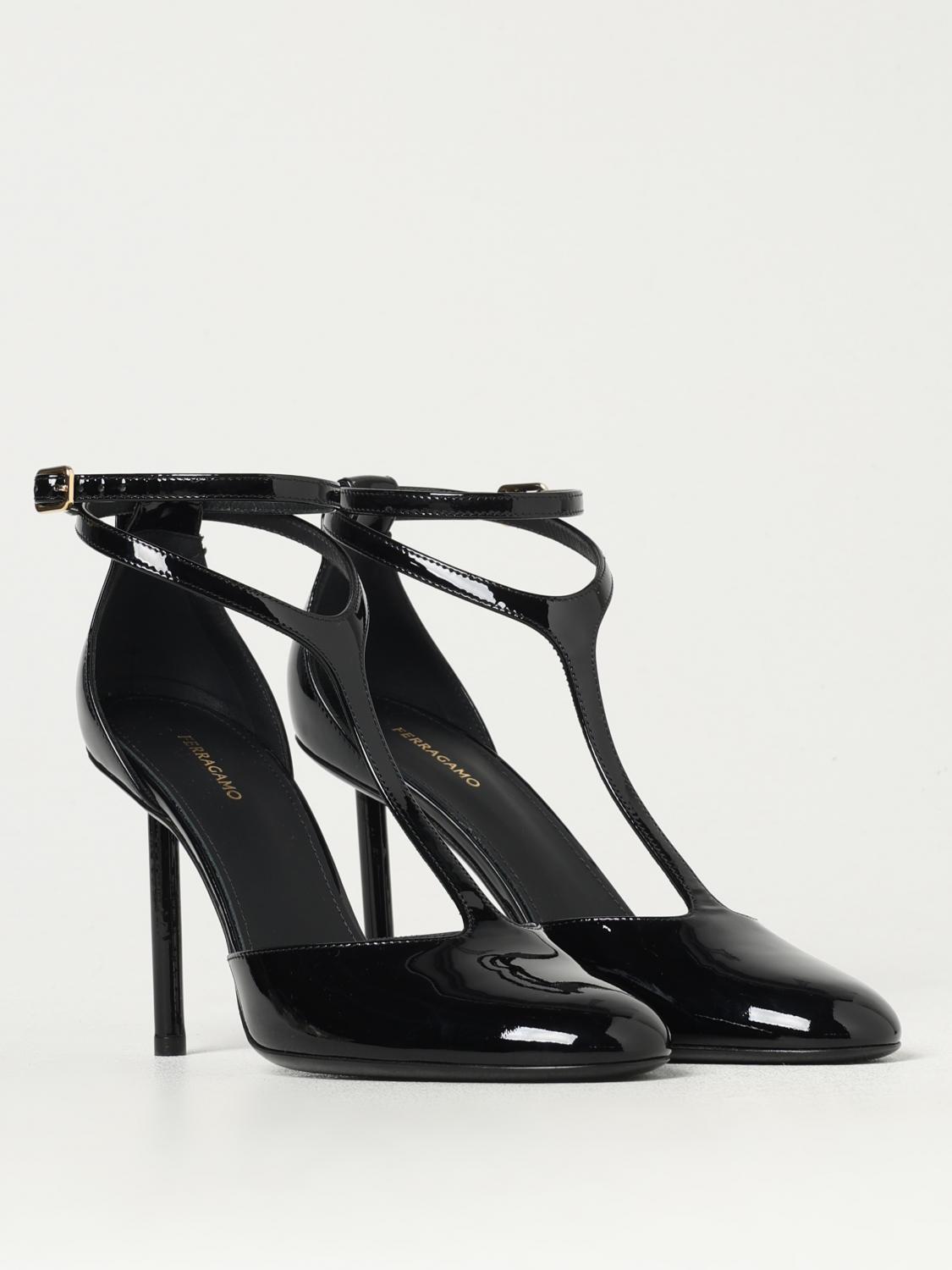 FERRAGAMO ABSATZSCHUHE: Absatzschuhe damen Ferragamo, Schwarz - Img 2