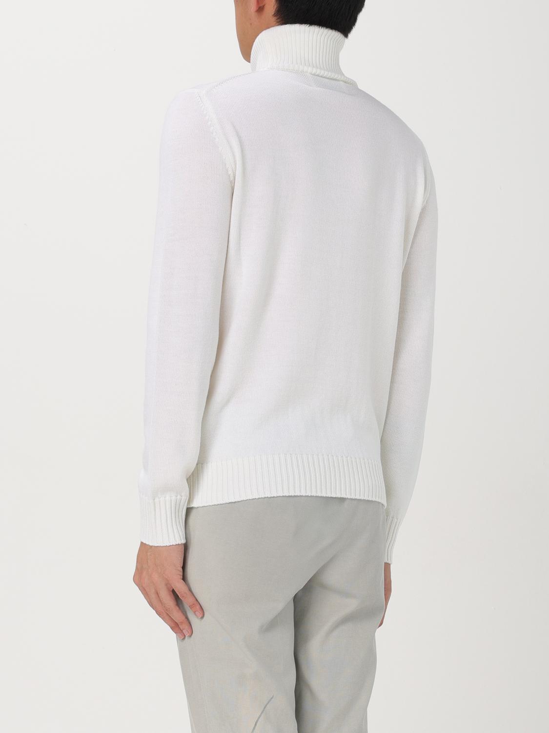 BALLANTYNE SWEATER: Sweatshirt men Ballantyne, White - Img 2