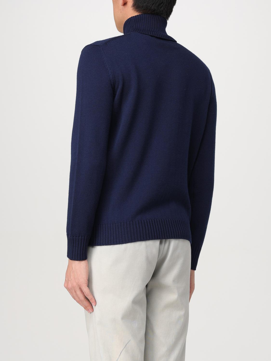 BALLANTYNE SWEATER: Sweatshirt men Ballantyne, Blue - Img 2