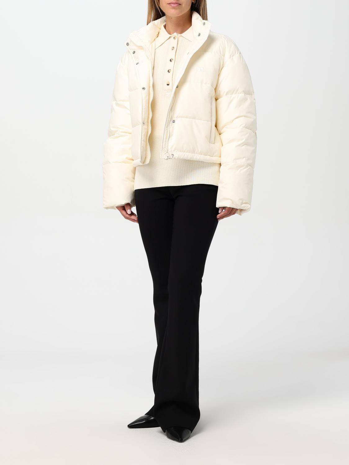 ジャケット COURReGES Woman Jacket White 323CMA106PL0112 0079 Courrèges Outlet: Jacket woman - White | Courrèges jacket