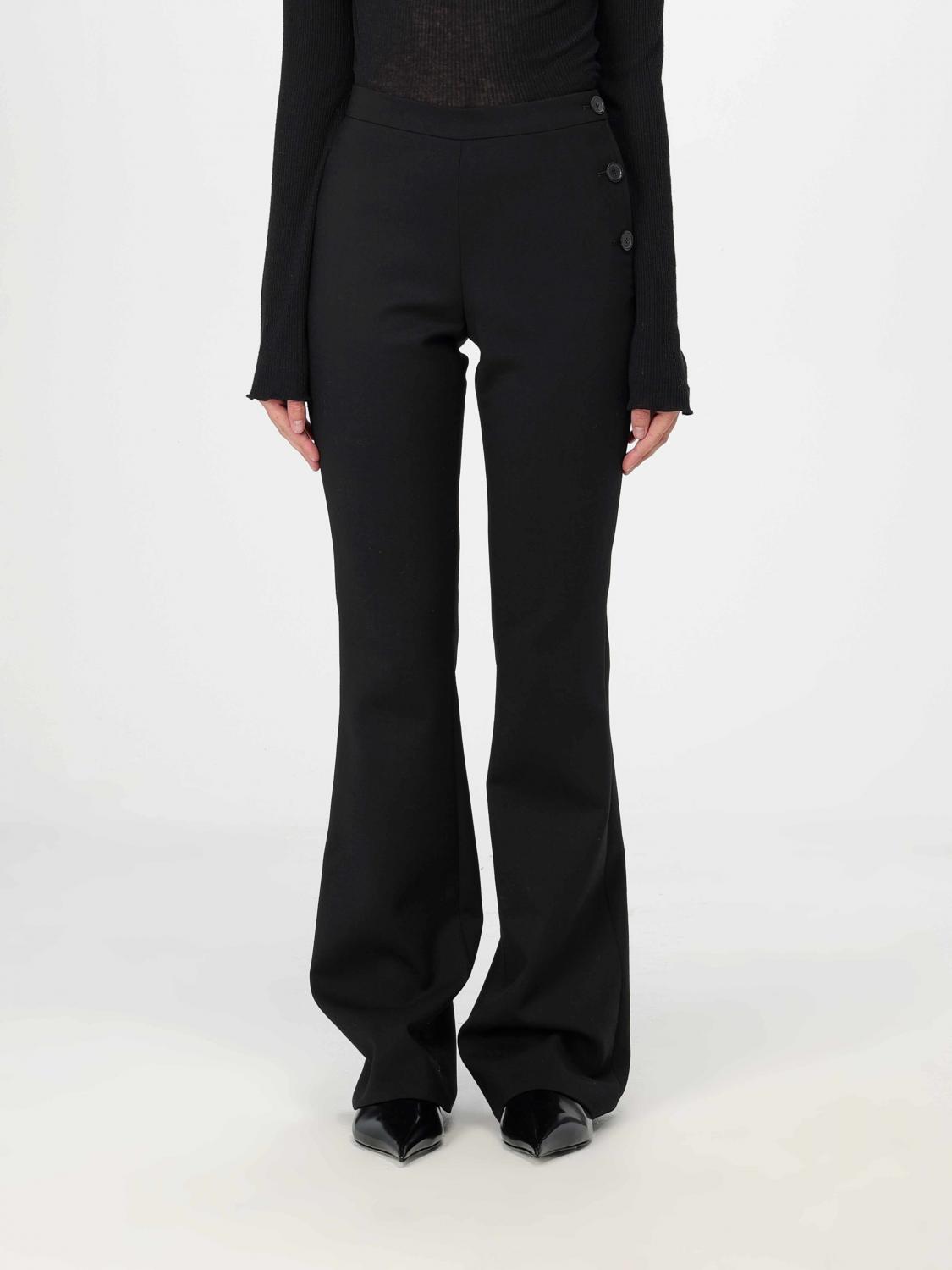 COURRÈGES PANTS: Pants woman CourrÈges, Black - Img 1